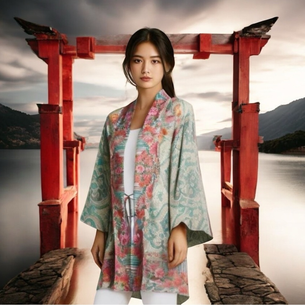 Johnny Was Brock kimono NWT